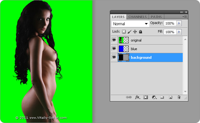 chromakey in photoshop tutorial